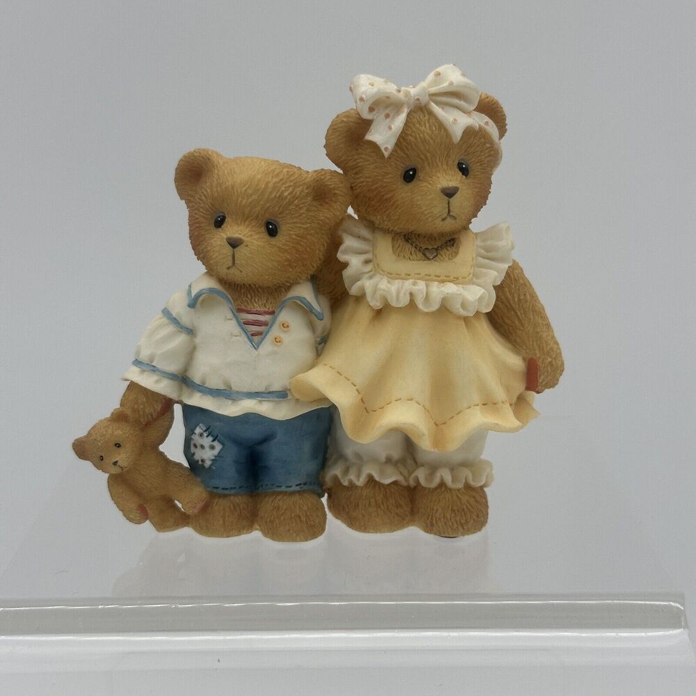Cherished Teddies Bear BERNARD & BERNICE Club Membearship 1997 Members Only